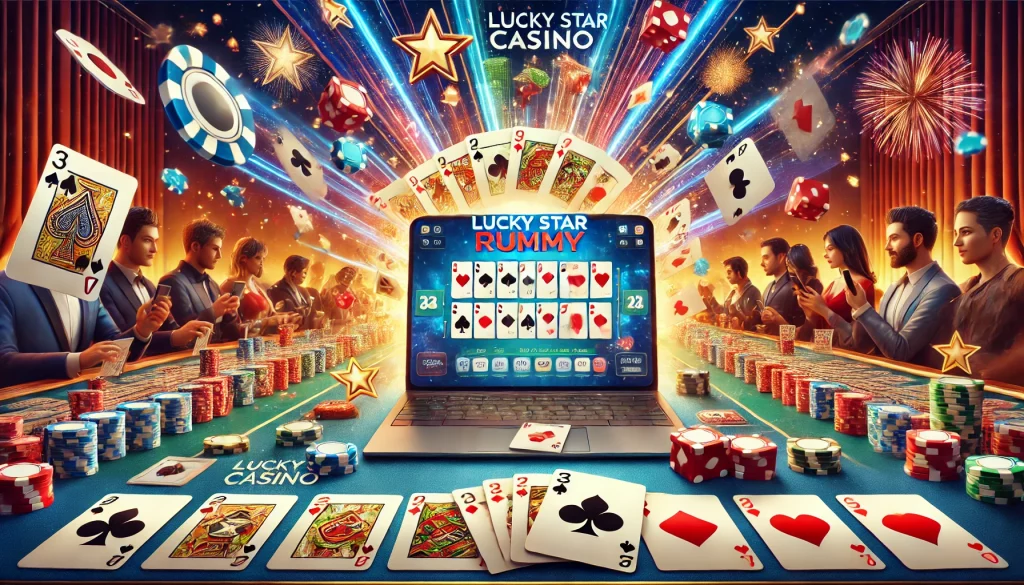 Lucky Rummy Star online casino card game